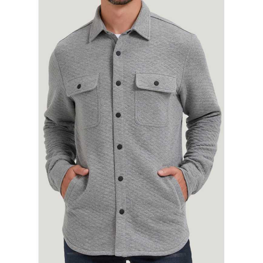 Cloudveil Men's Quilted Knit Shirt Jackets - Image 2