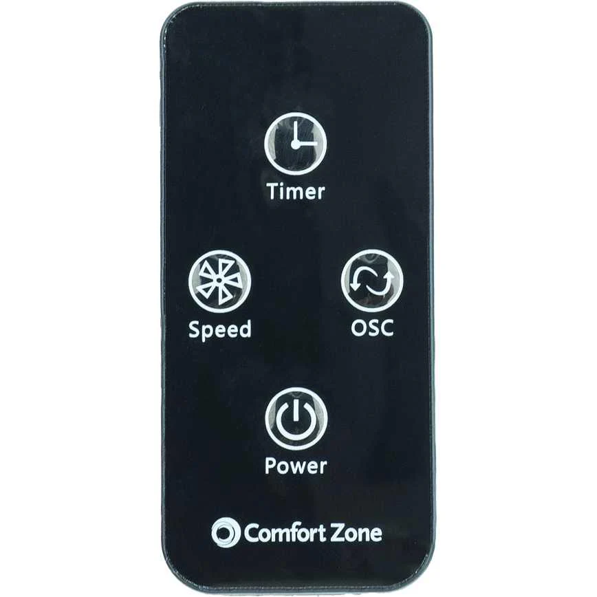 Comfort Zone Bladeless Oscilatting Digital Tower Fan - Image 2