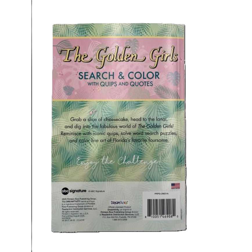 Golden Girls Digest-Sized Word Search - Image 2
