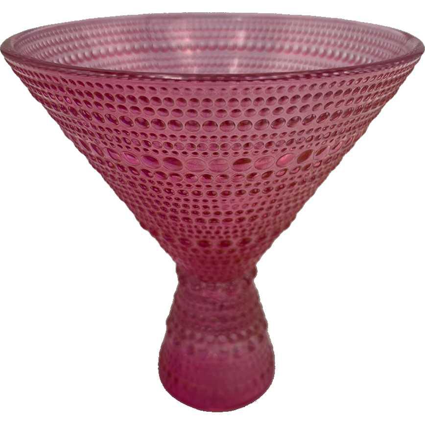 Hobnail Martini Glasses 10 oz. - Image 2