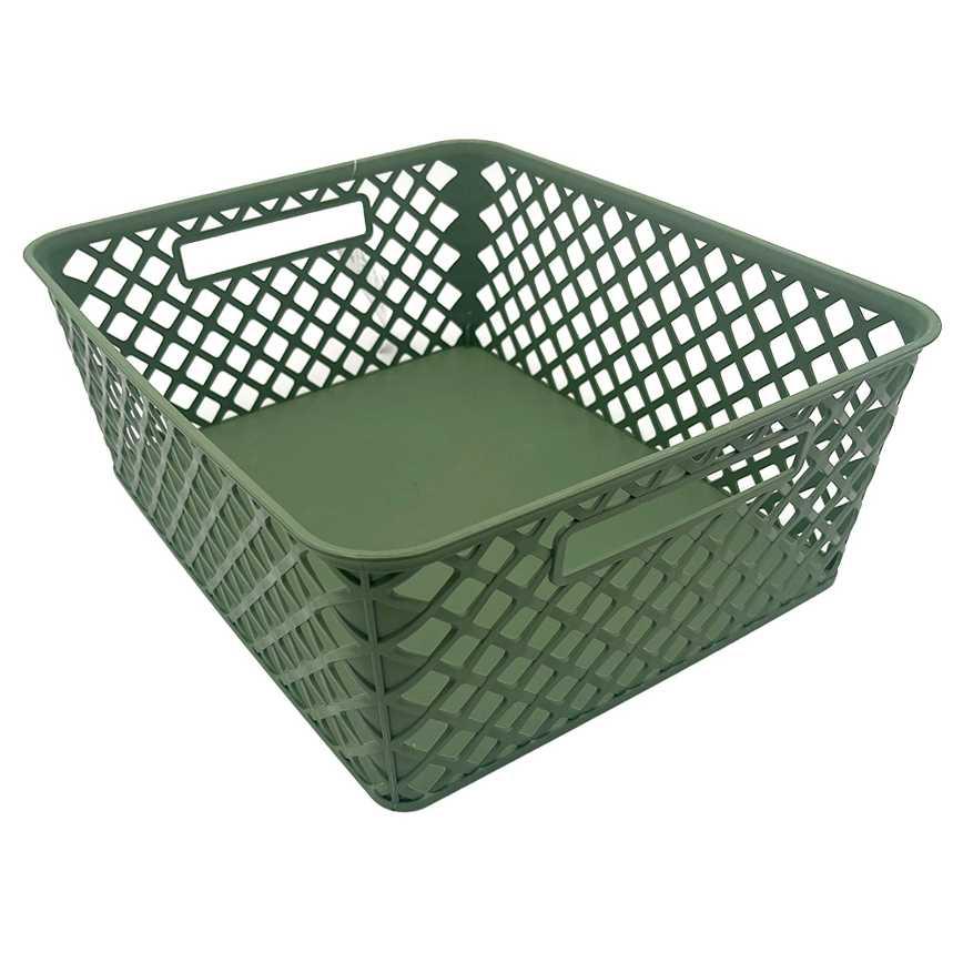 Medium Plastic Basket 14" x 12" - Image 2