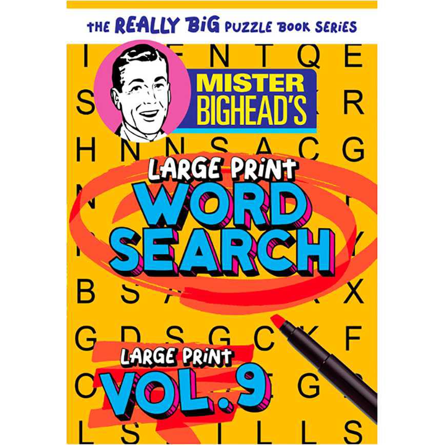 Mister Bighead's Large Print Word Search - Image 2