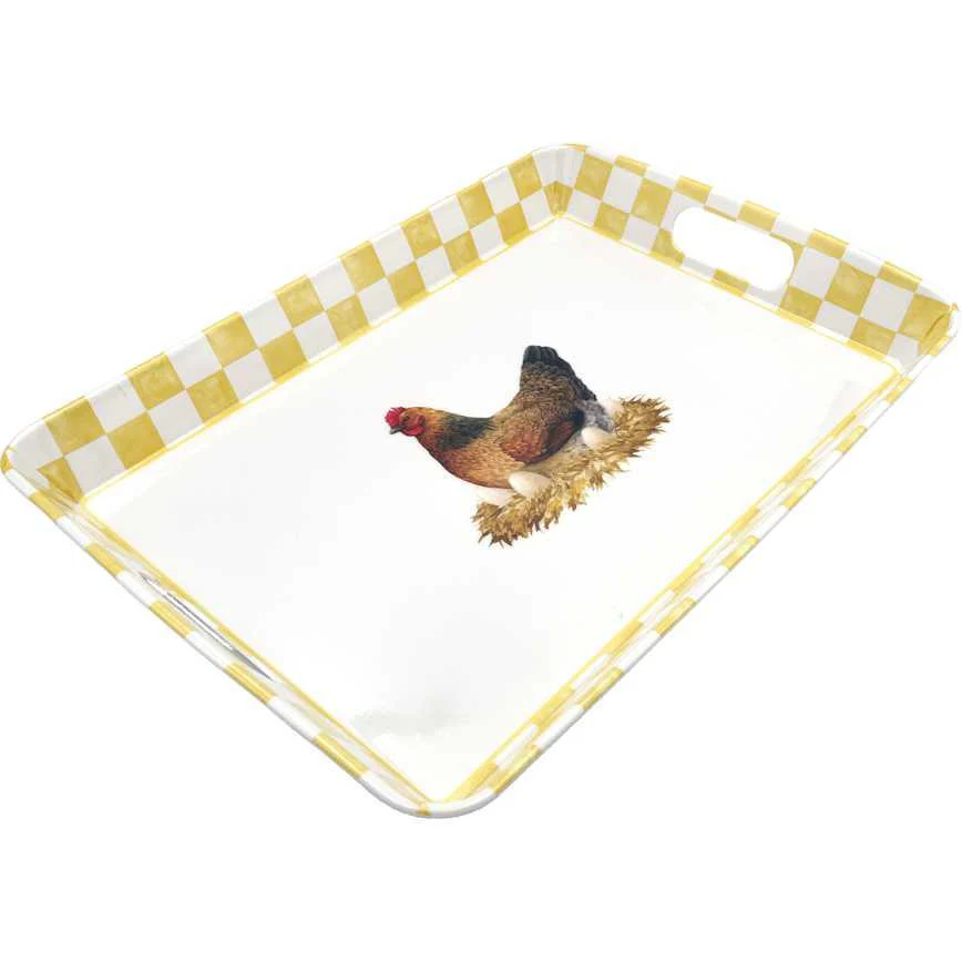 Rectangular Farm Serving Tray 18.5" - Image 3