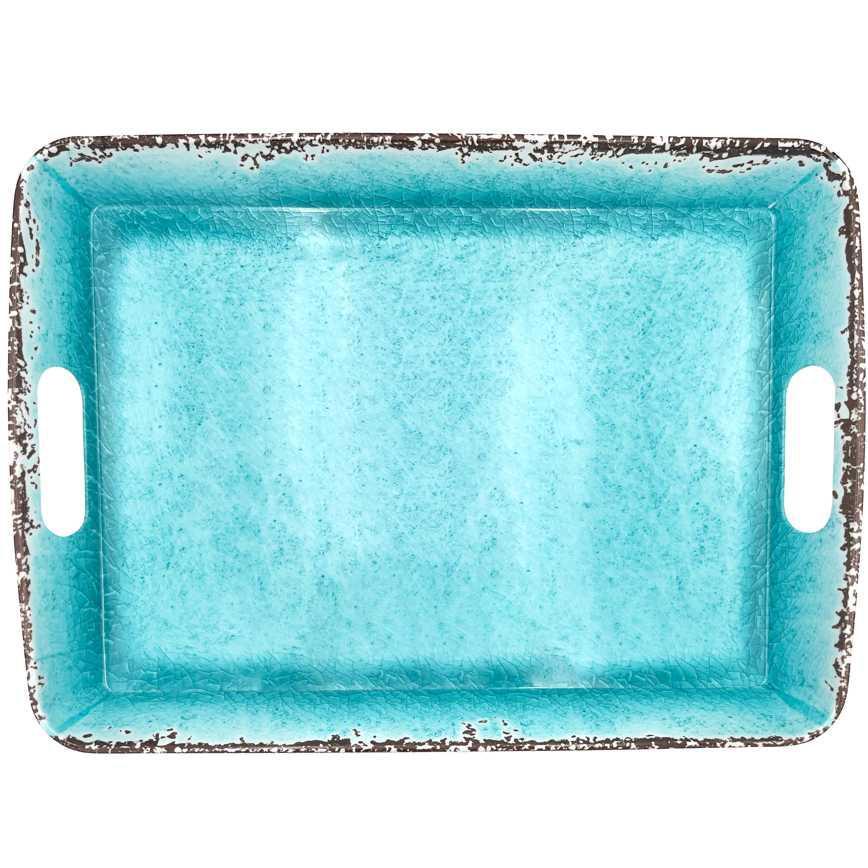 Melamine Solid Rectangular Serving Tray 18.5" - Image 2